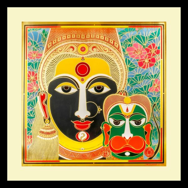 Hanuman with Mother Anjanadevi